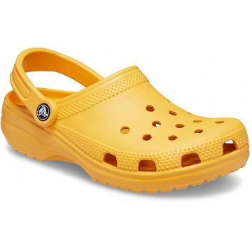 Crocs Classic Clog Men's Shoes Gold | Australia 0684ILHS